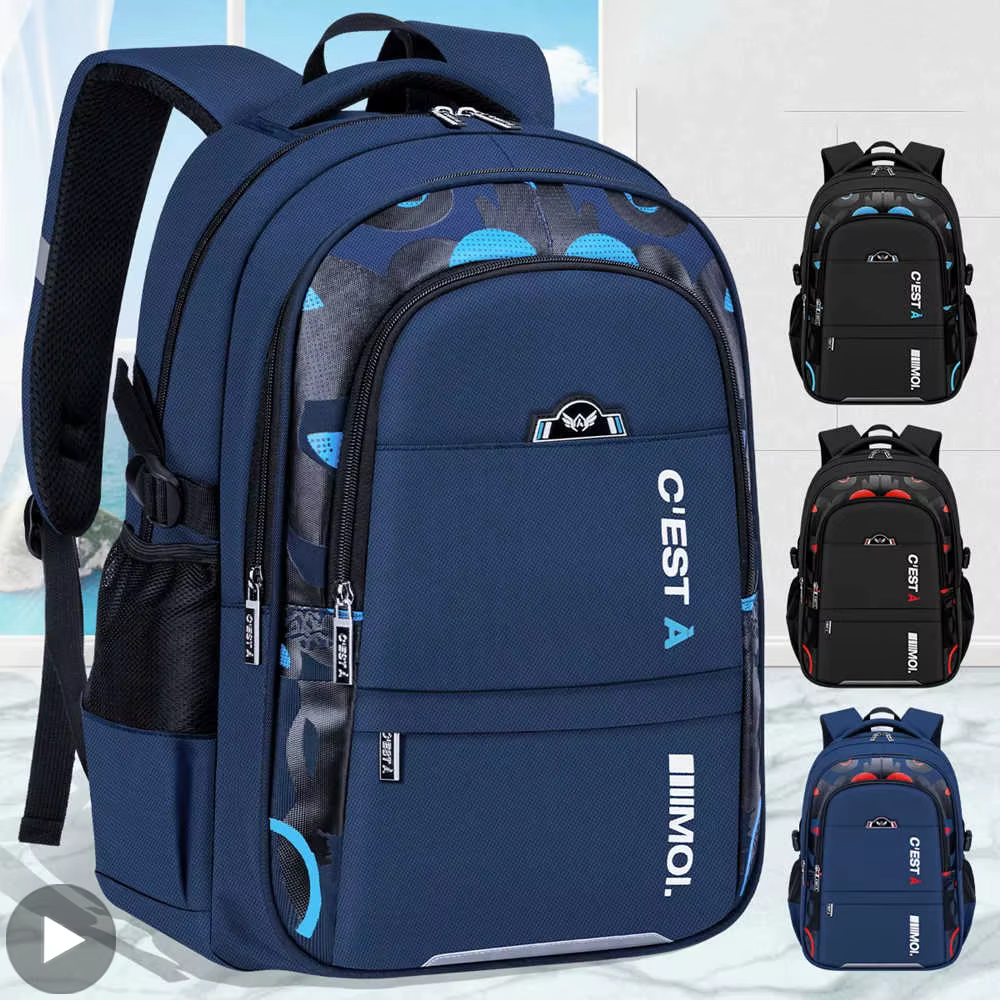 Sac à dos sac d'école sac à dos pour garçon enfants enfant adolescent cartable mâle hommes primaire Bookbag sac à dos