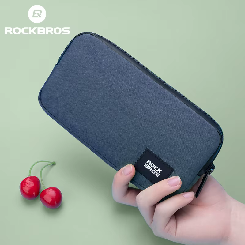 ROCKBROS sac de téléphone usage quotidien petite taille léger Portable multifonctionnel sac à main fermeture éclair stockage pièces de monnaie portefeuille sac de trajet