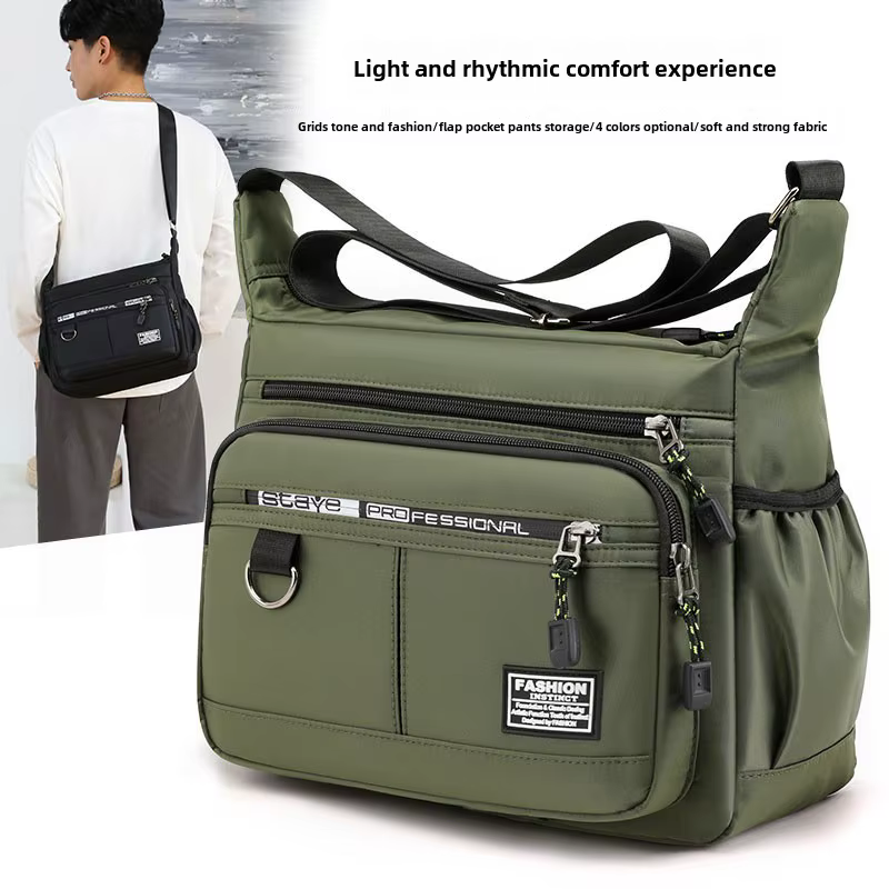 Sac à bandoulière Oxford de luxe pour homme