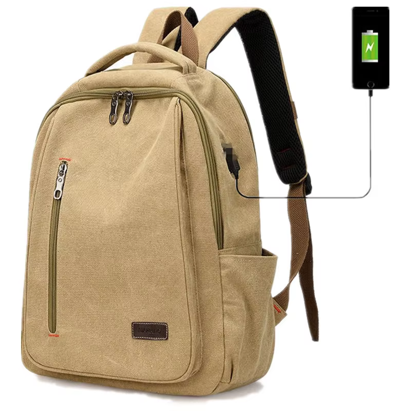 Sac à dos en toile pour homme