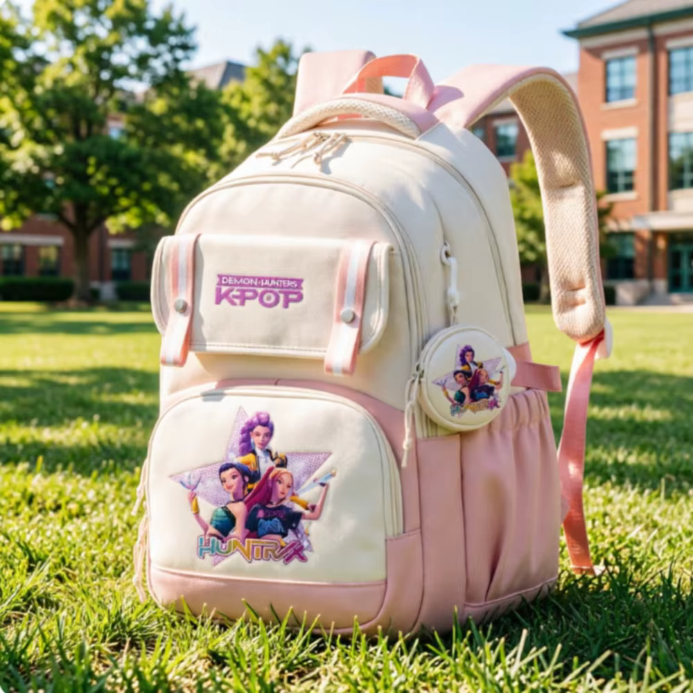 Sacs d'école noirs tendance pour garçons et filles