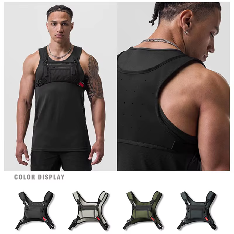 Sac de poitrine de rangement de Sport pour hommes