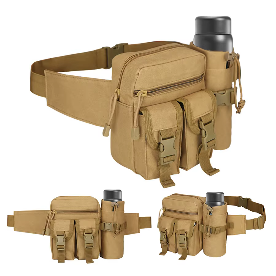 Sac banane multi-sports pour bouteille d'eau