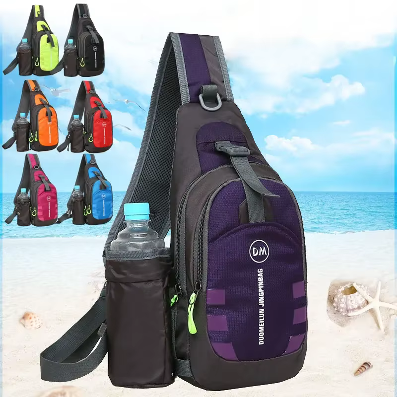 Mode hommes femmes sac à main Sport ceinture taille Pack pochette sac à bandoulière porte-bouteille d'eau sac pour course Jogging randonnée