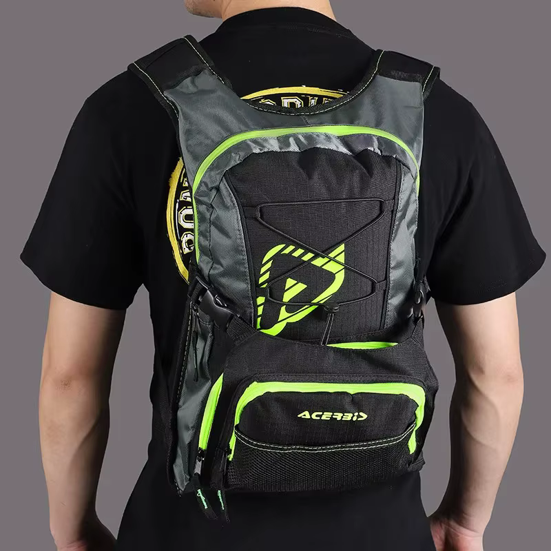 Nouveau Motocross moto équitation cyclisme sac à eau sac à dos pour course de fond vélo de saleté sac d'équitation équipement de rangement