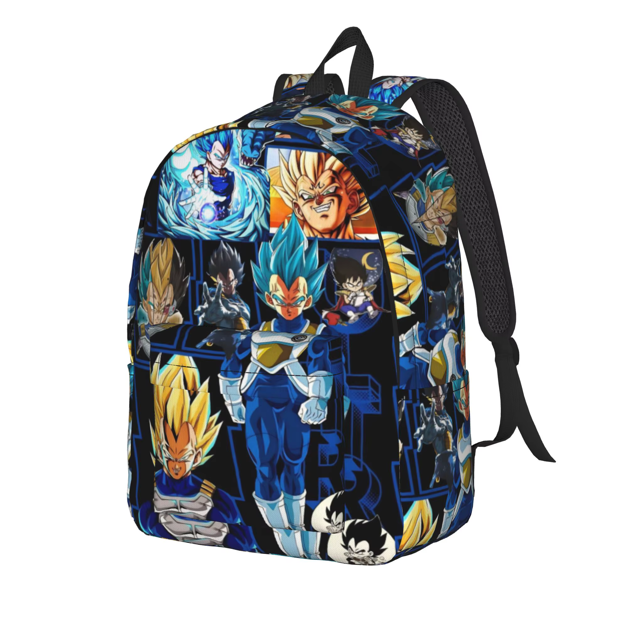 Sac à dos DBZ Vegeta Blue Goku pour hommes et femmes