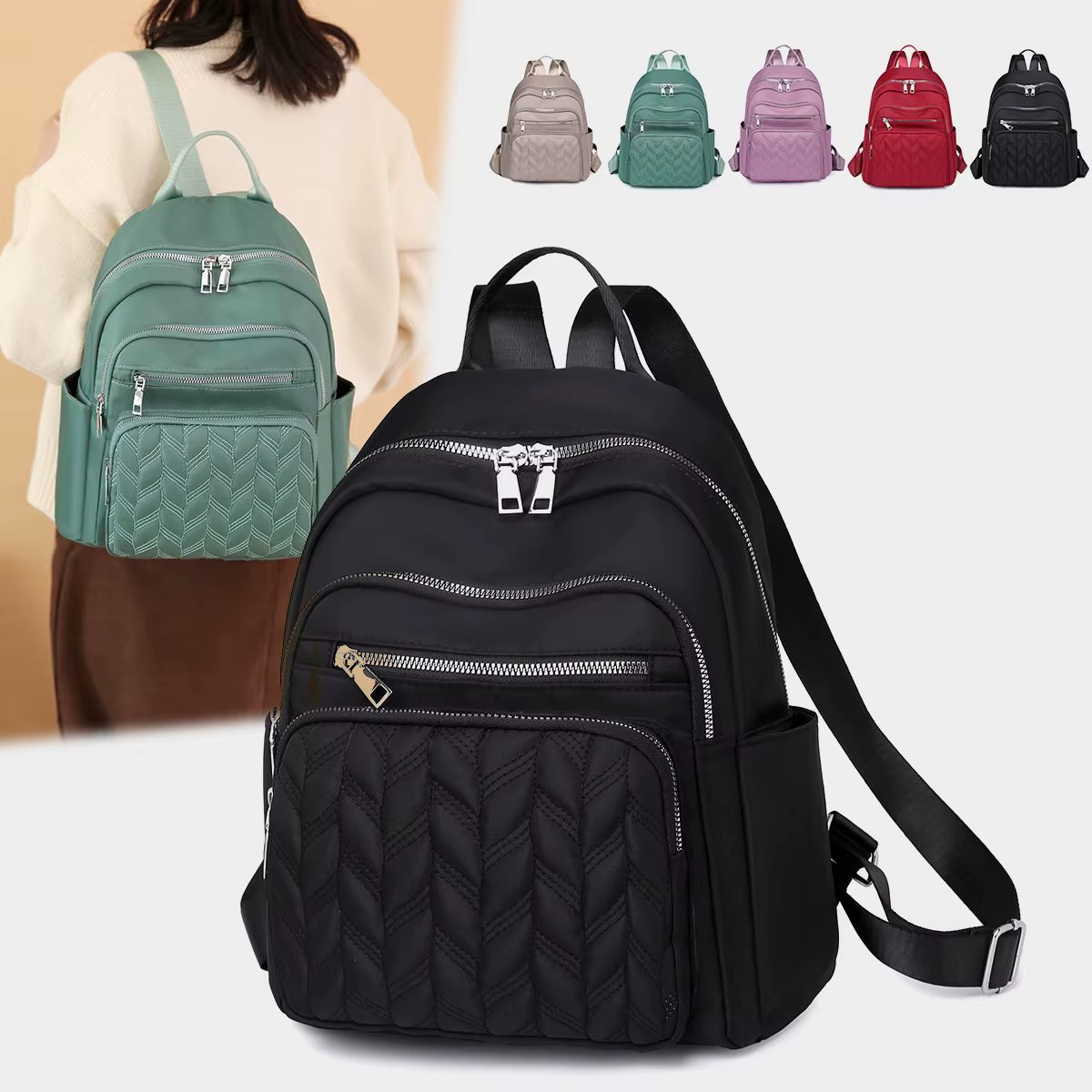 Vento Marea femmes sac à dos 2025 voyage décontracté imperméable