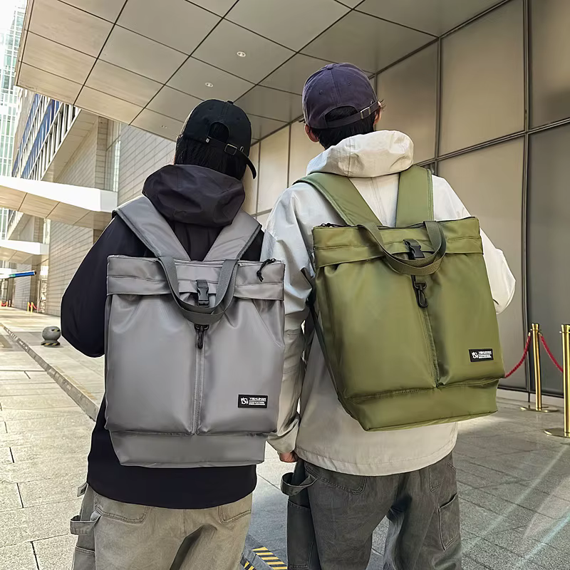Sac à dos unisexe en nylon pour étudiants
