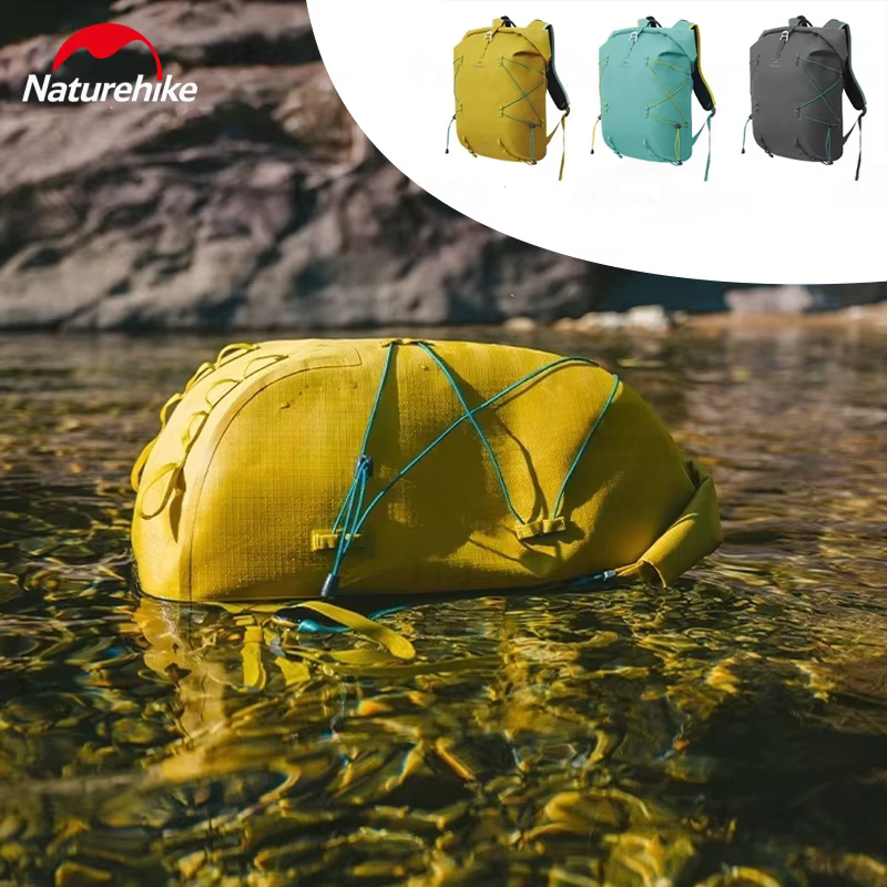 Naturehike 28L sac de dérive étanche sac à dos de natation résistant à l'usure plongée en rivière humide sec Rafting canoë Kayak sac de Camping