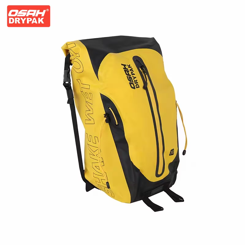 OSAH sac de moto jaune 30L sac à dos haute capacité multifonctionnel étanche escalade voyage en plein air sac