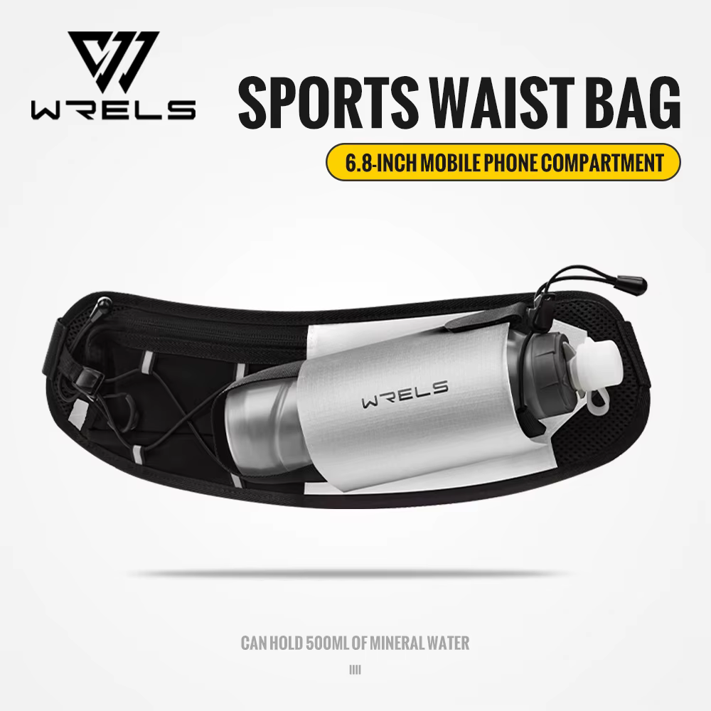 Sac banane de sport WRELS pour bouteille d'eau