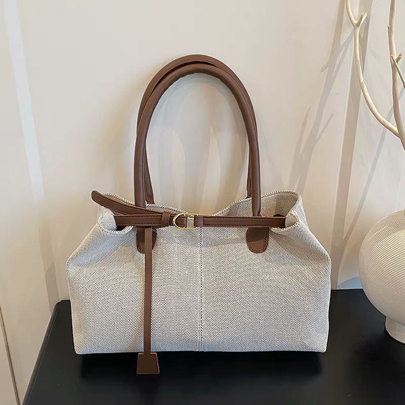 Sac fourre-tout rétro de grande capacité pour femmes