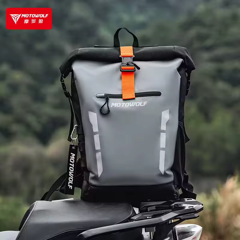 Motowolf sac à dos de Moto étanche sac