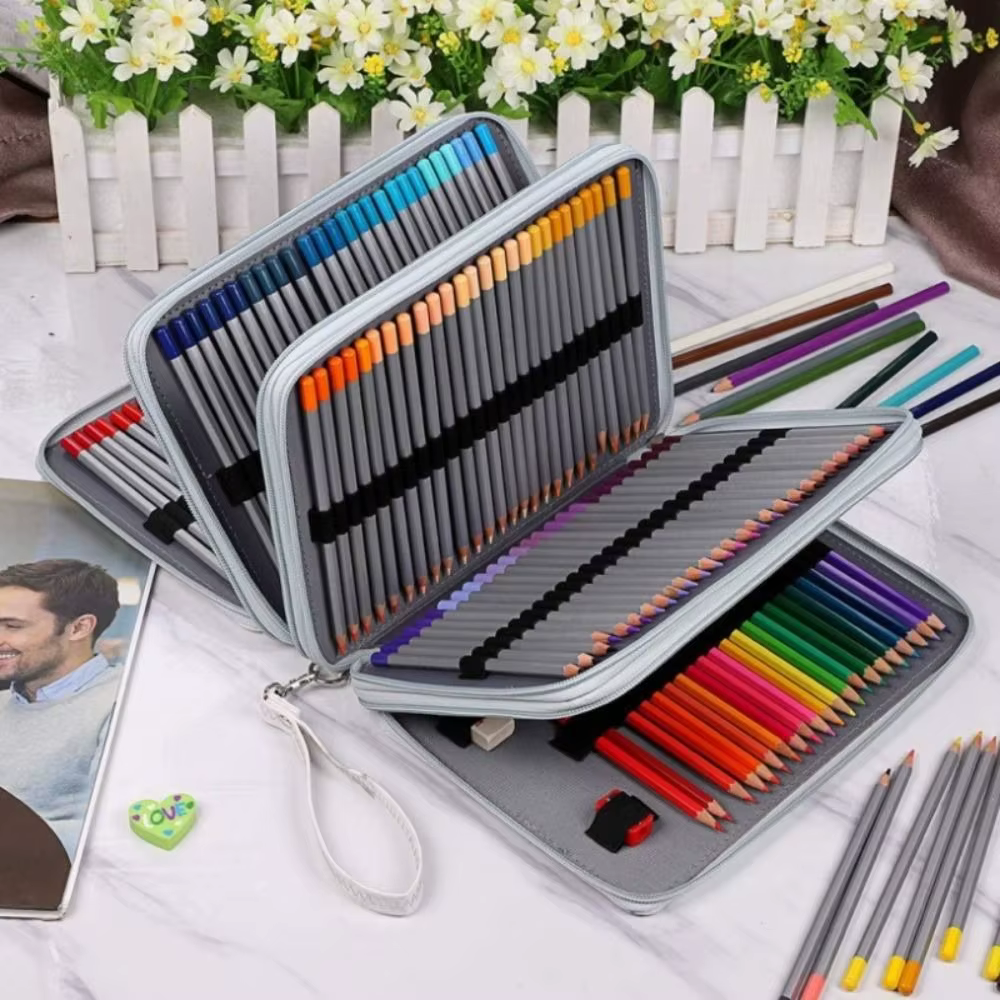 Sac de rangement pour crayons de couleur