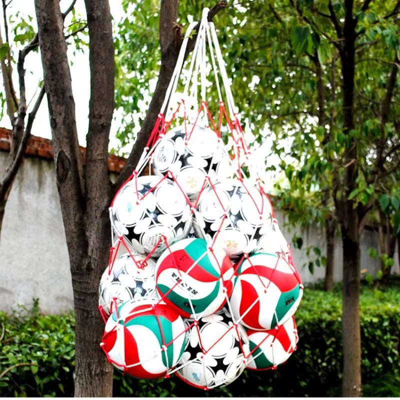 Sac en filet pour ballons de sport en Nylon épais