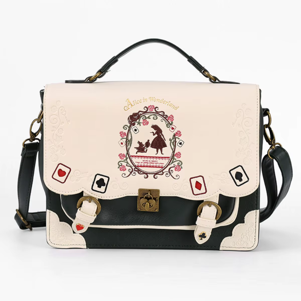 Femmes sac à dos fille Alice sac au pays des merveilles école sac à dos