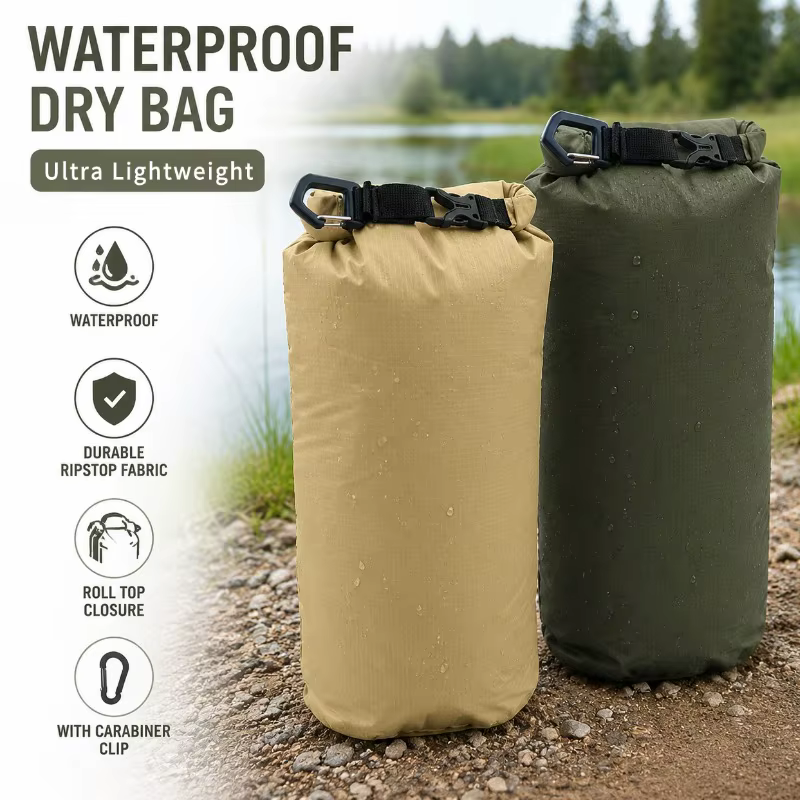 Sac étanche ultra-léger à fermeture par enroulement