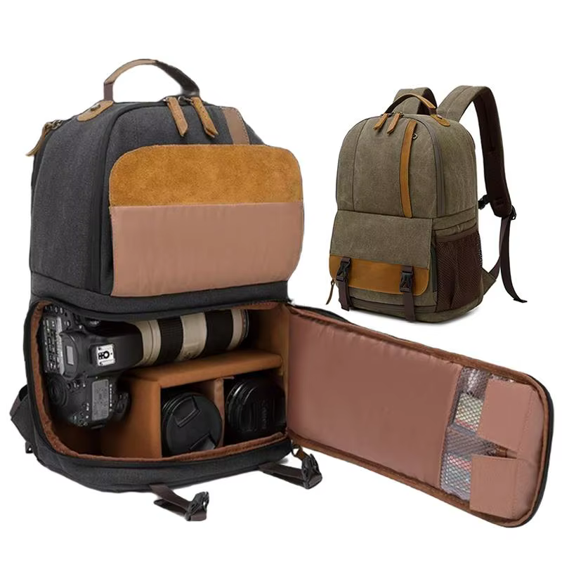 Sac à dos étanche pour appareil photo pour photographes