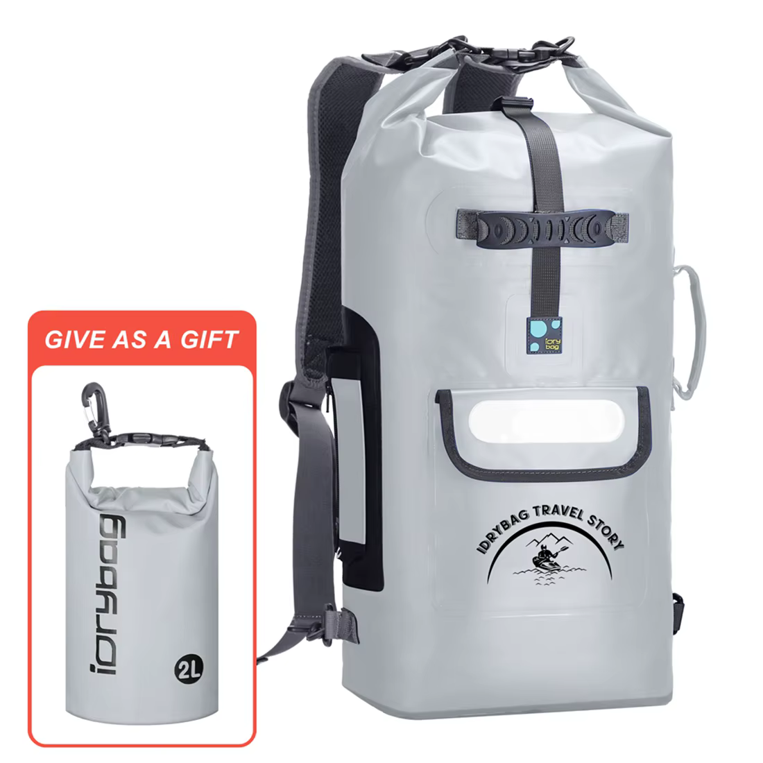 Idrybag sac à dos étanche pour femmes hommes 20L/30/L40L sport kayak plage canotage Canyoning sac sec sac à dos