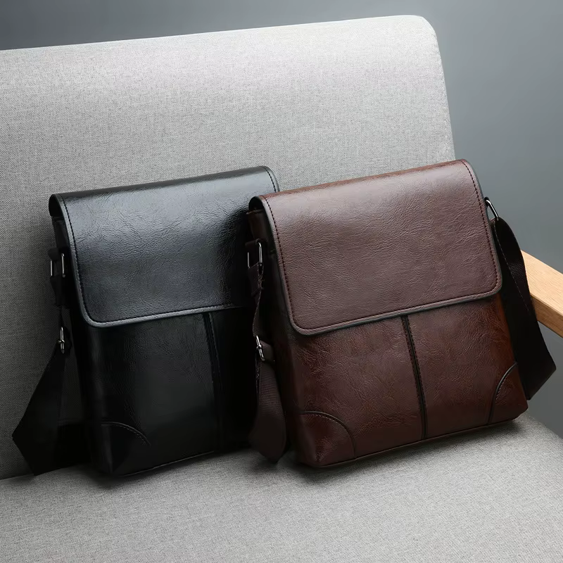 Hommes sacs à bandoulière pour IPAD cuir affaires sac à main