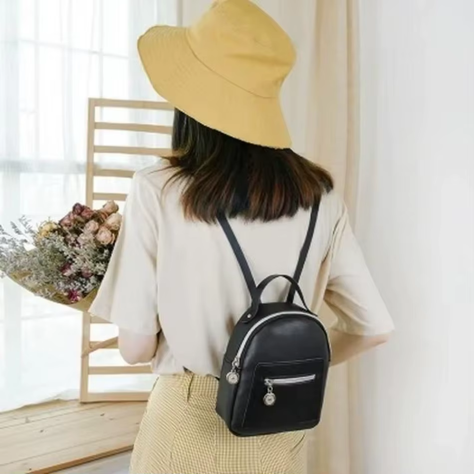 1 pièces sac à dos femme petit sac cartable étudiant sac à dos
