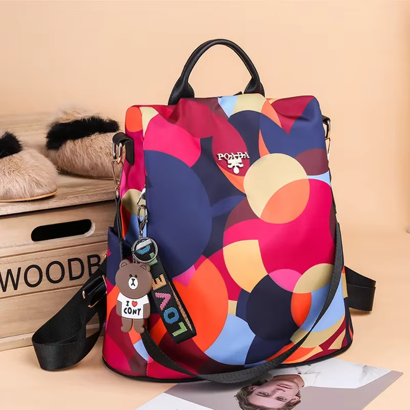 Sac à dos en tissu Oxford pour femmes