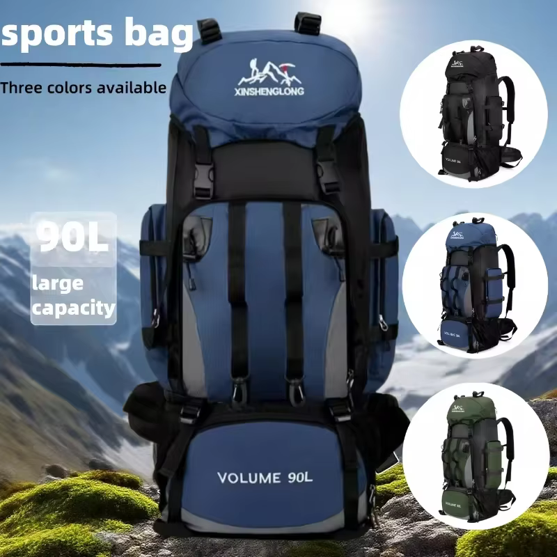 Sac à dos de randonnée imperméable 90L