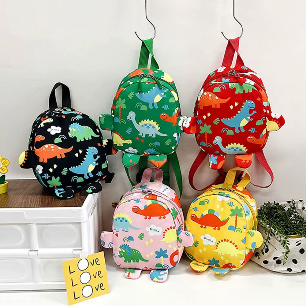 Cartable de maternelle enfants garçons filles sacs d'école dessin animé dinosaure bébé