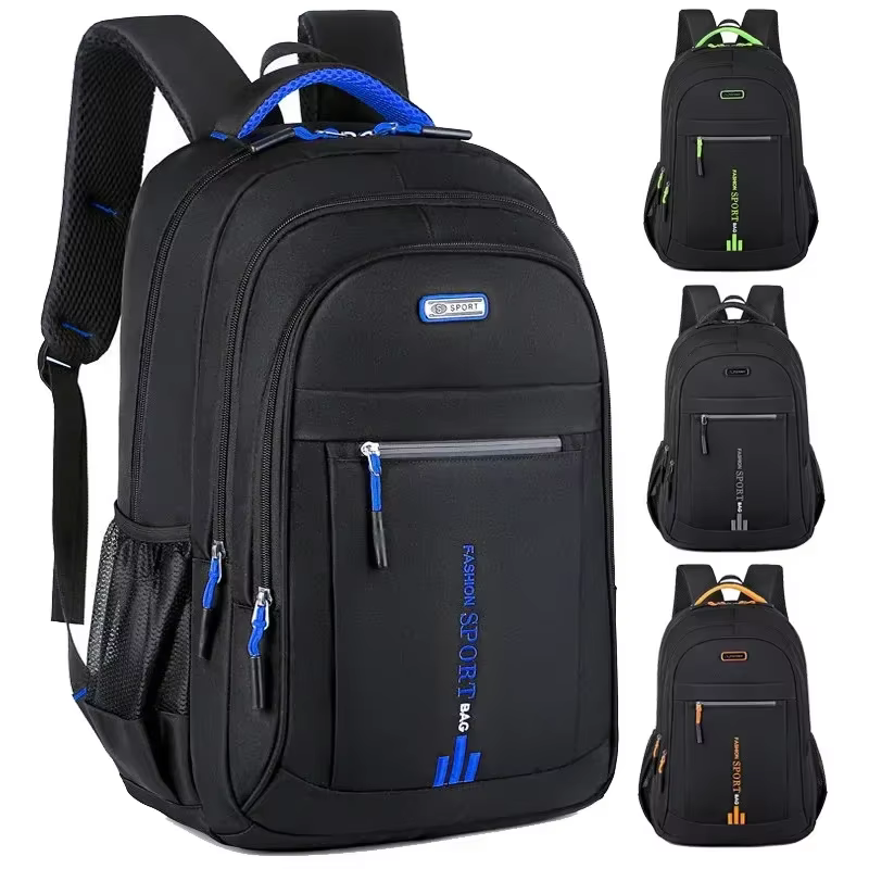 Sacs à dos pour hommes Oxford sac à dos étanche sac d'ordinateur d'affaires sac à dos de voyage décontracté cartable pour lycéens