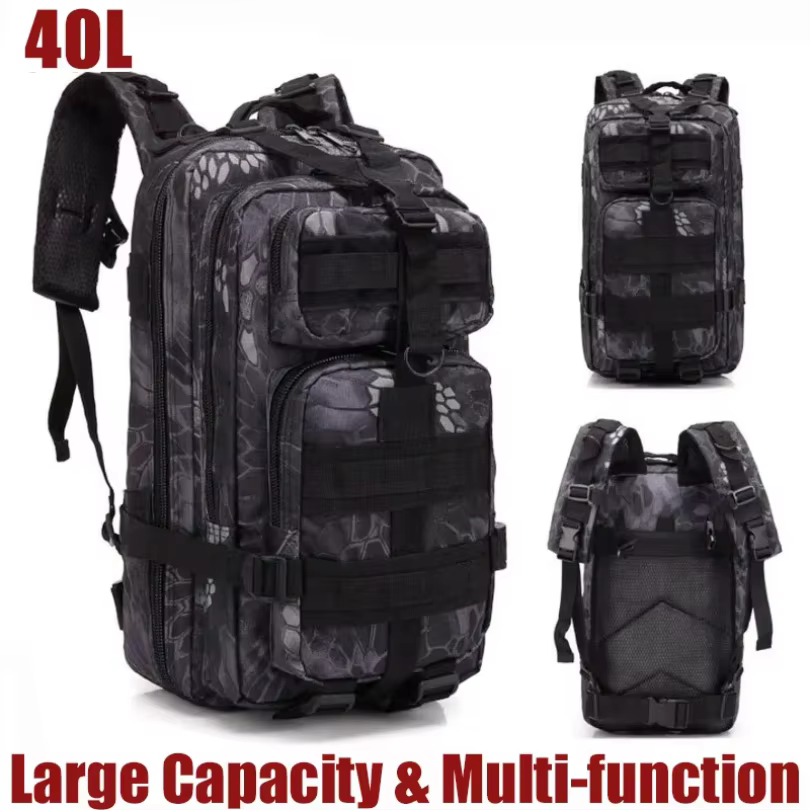 Sacs à dos tactiques 40L pour homme