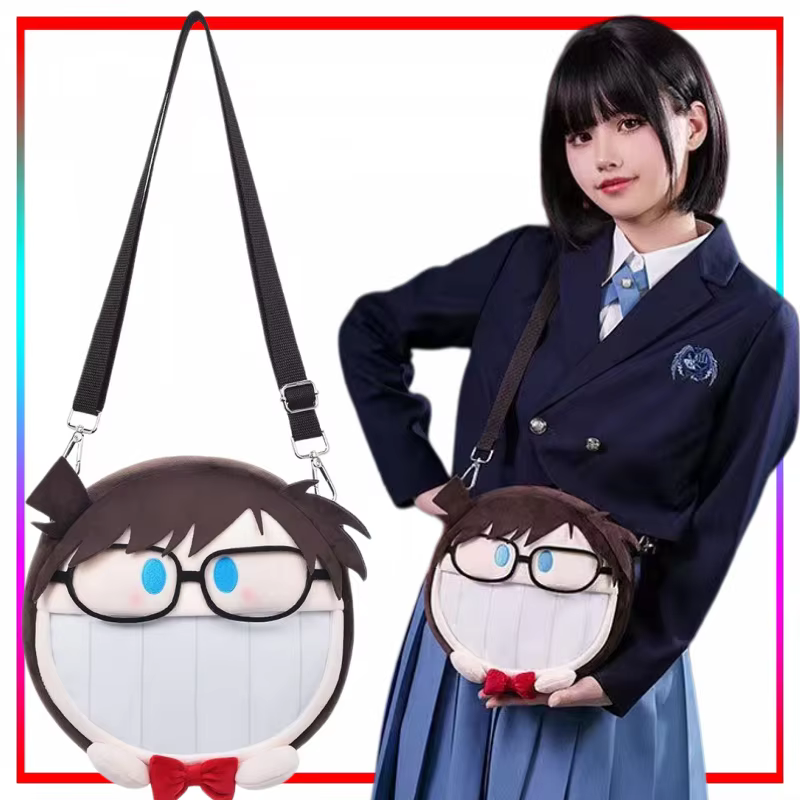 Sac bandoulière en peluche Detective Conan