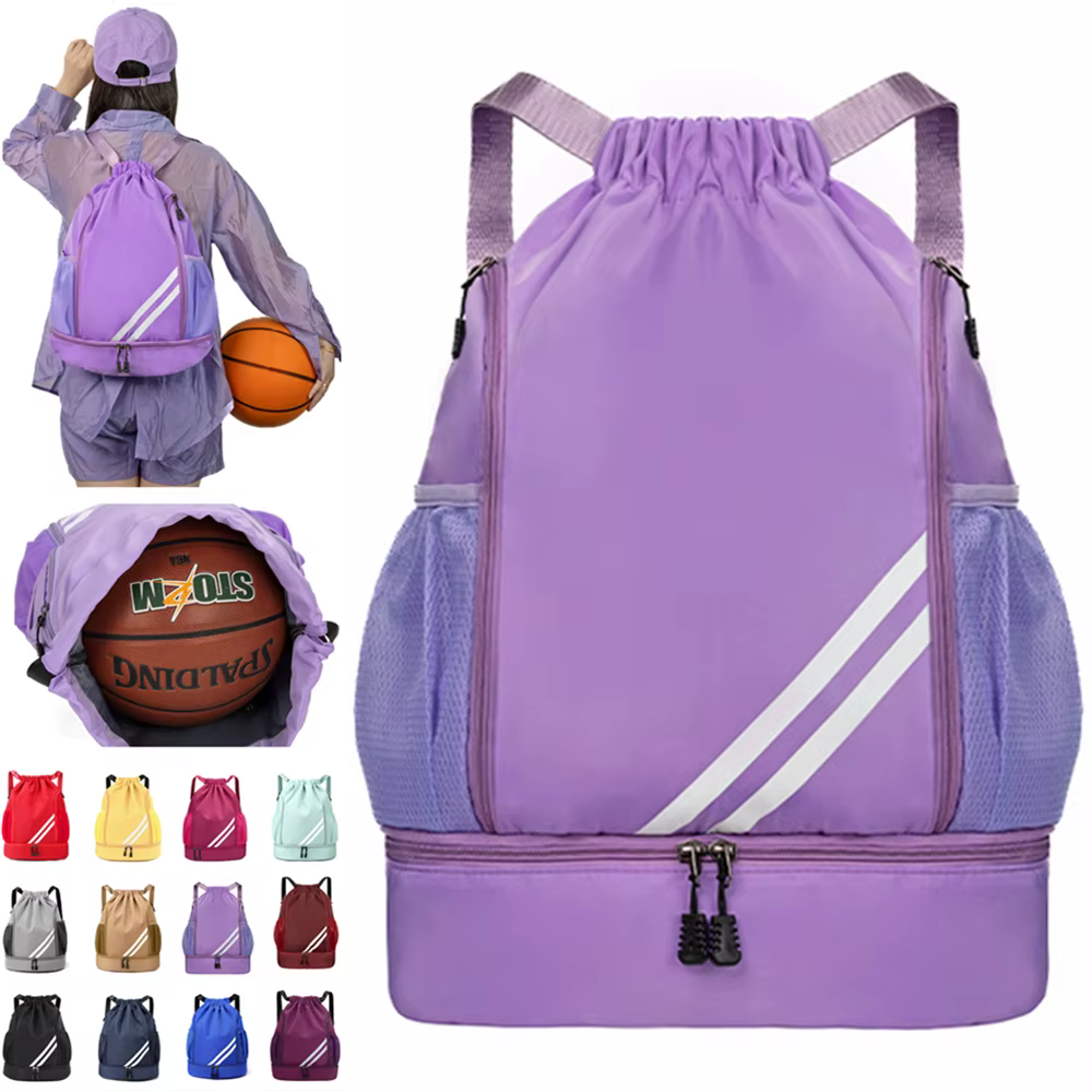 Sac de sport de Fitness sac à dos femmes hommes sac à dos de basket-ball Football en plein air sacs de rangement