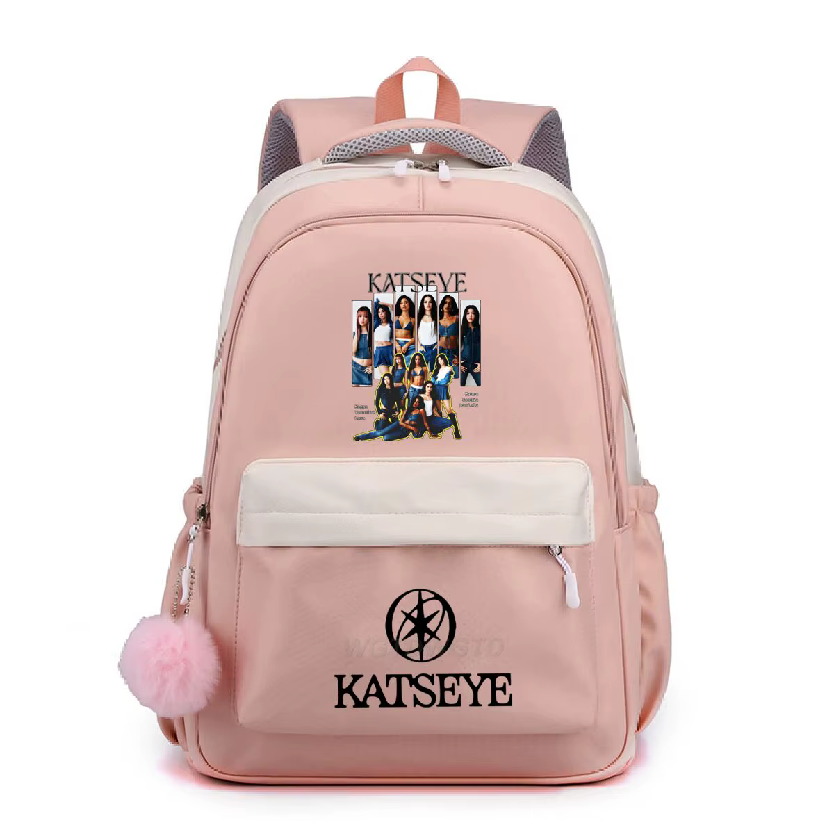 Sac à dos à imprimé amusant Hot Katseye
