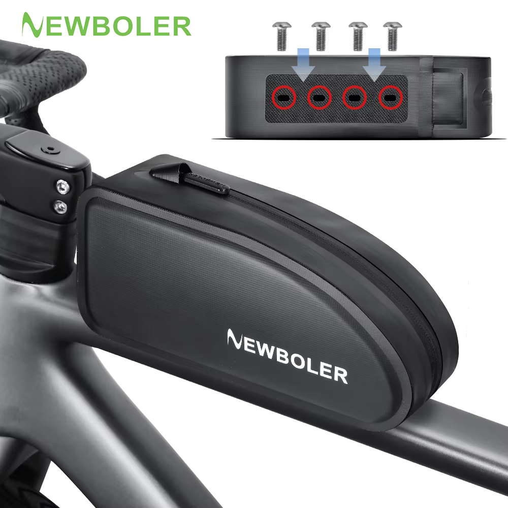 NEWBOLER sac de vélo de gravier sac de Tube supérieur