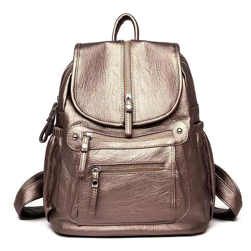 Sacs à dos en cuir vintage pour femmes