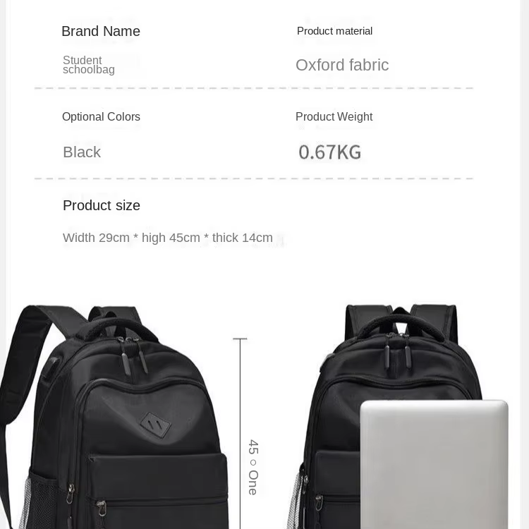 Sac à dos pour hommes, nouveau sac de voyage de grande capacité