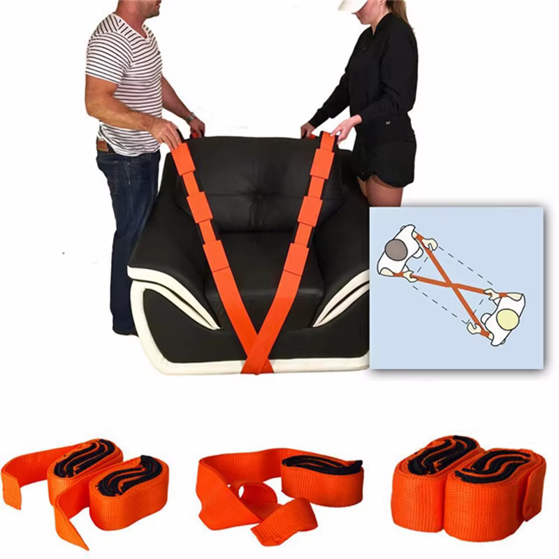 Sangle de levage pour 2 déménageurs