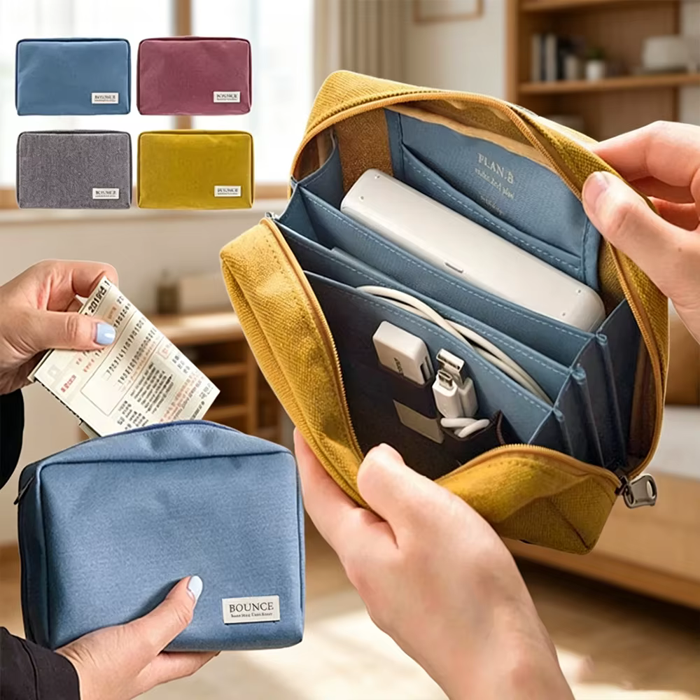 Sac de rangement numérique pour documents bancaires