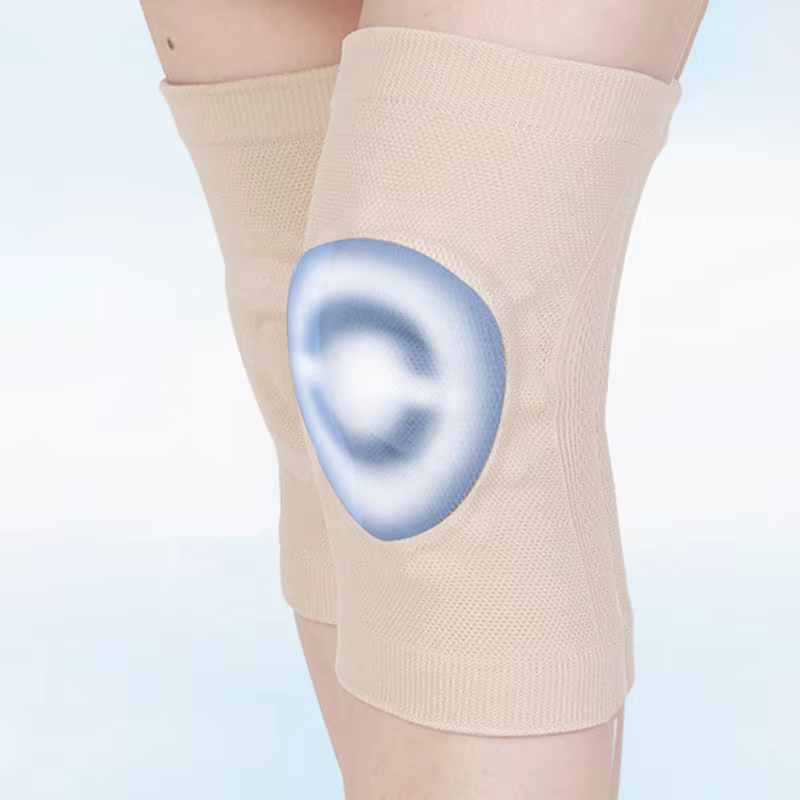 Fitness danse patinage genouillères en Silicone Sport jambières basket-ball pressurisé cyclisme