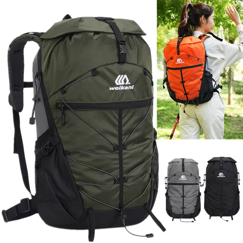 35L Camping sac à dos grand alpinisme randonnée Trekking sacs hydratation court voyage bagages escalade étanche