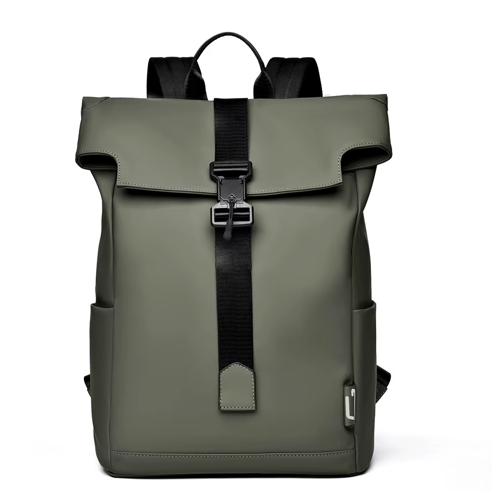 Nouveau Sac à dos pour hommes sac à dos décontracté de luxe à la mode rabattable boucle magnétique sac à dos de voyage