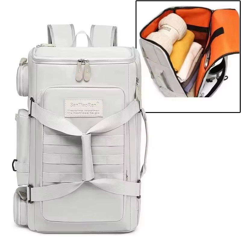 Sac à dos de voyage avec séparation sec/humide