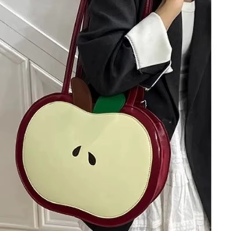 Nouveau Sac à Dos Scolaire Motif Pomme 2026