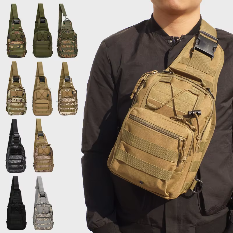 Sac à dos de poitrine militaire pour homme