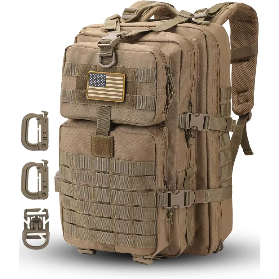 50L/30L sac à dos militaire d'assaut pour hommes