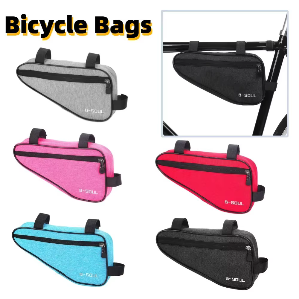 Sacs triangulaires portables pour cadre de VTT