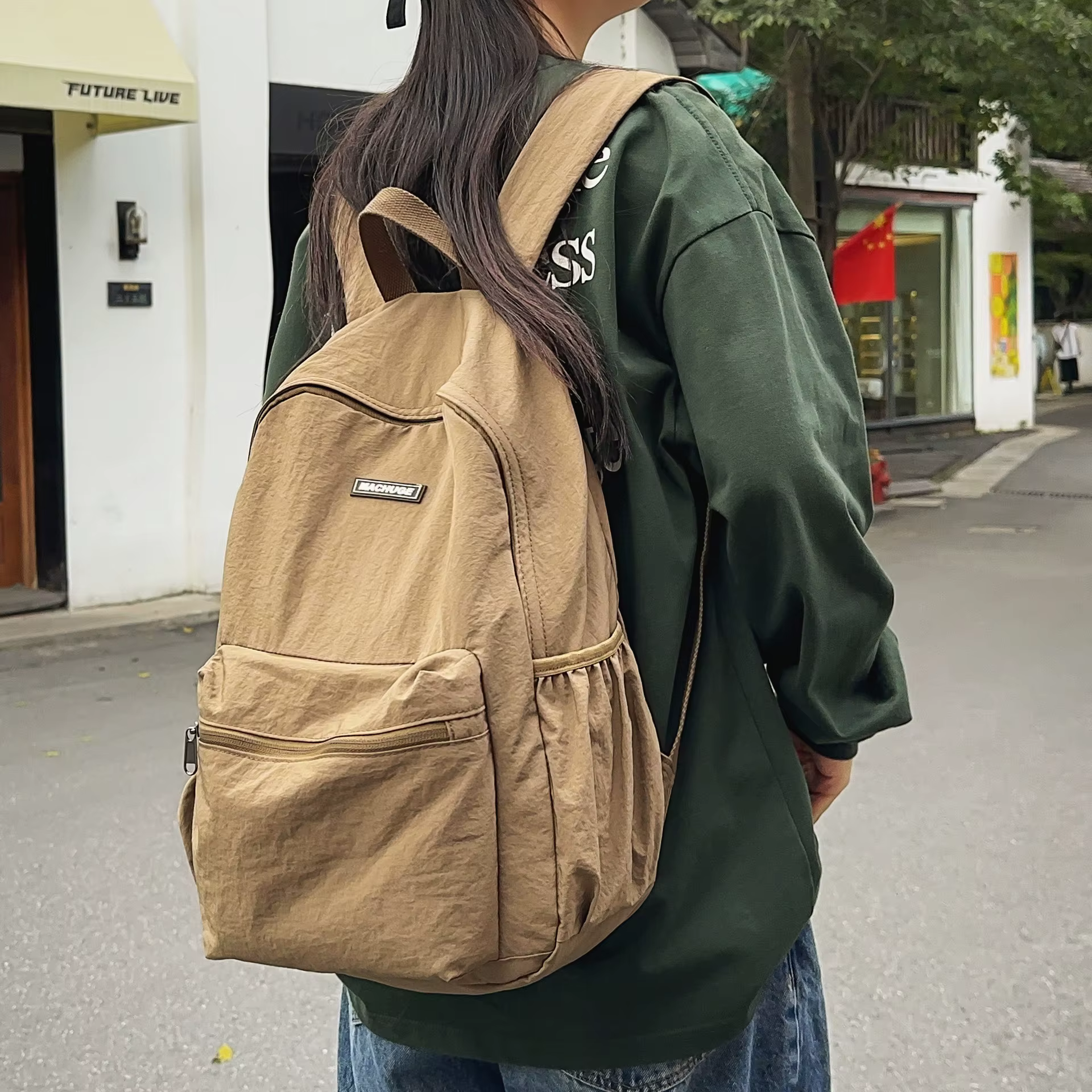 2025 Nouveau sac à dos pliable pour femmes