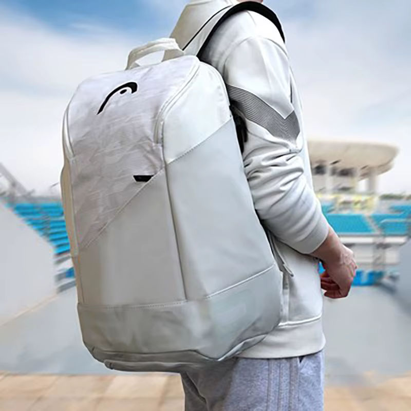 Véritable tête Tennis sac à dos équipe multi-fonctionnel sport Badminton raquette sac pour 1-2 pièces Padel avec sac à chaussures