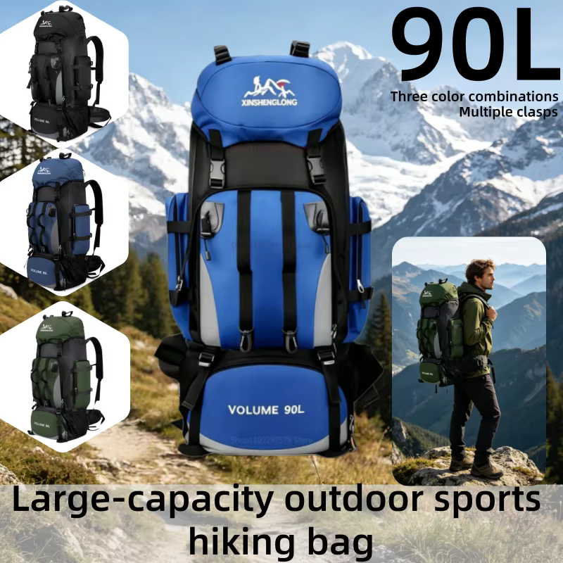 Grand sac à dos de voyage 90L