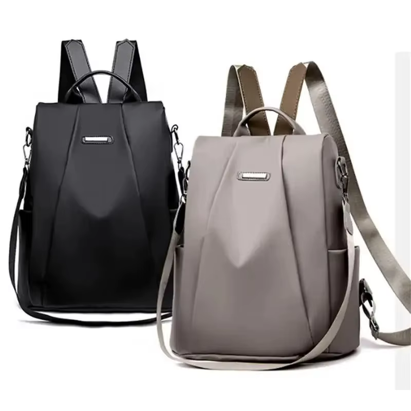 Nouveau sac à dos multifonctionnel à la mode pour femmes sac à dos de couleur unie détachable décontracté portable bandoulière